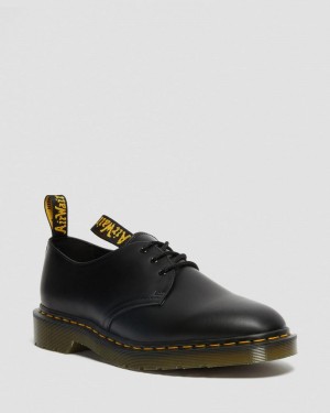 Black Dr Martens 1461 Engineered Garments Leather Oxford Shoes (Smooth Leather) Shoes | NJ87-K9WO