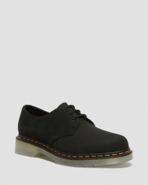 Black Dr Martens 1461 Iced II Buttersoft Leather Oxford Shoes (Buttersoft Wp) Shoes | XX55-M3WK