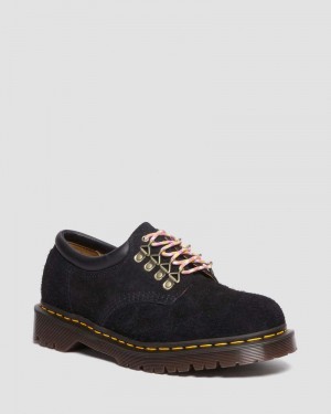 Black Dr Martens 8053 Ben Suede Casual Shoes (Long Napped Suede) Shoes | OE94-A9PQ