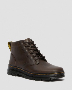 Brown Dr Martens Bonny Leather Casual Boots (Crazy Horse) Boots | QZ87-V5JV