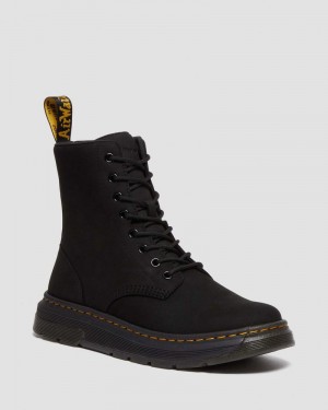 Dr Martens Crewson Nubuck Leather Everyday Boots (Buffbuck) Boots | KL30-O3VY