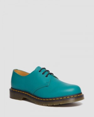 Teal Green Dr Martens 1461 Smooth Leather Oxford Shoes (Smooth Leather) Shoes | JP29-I9CY