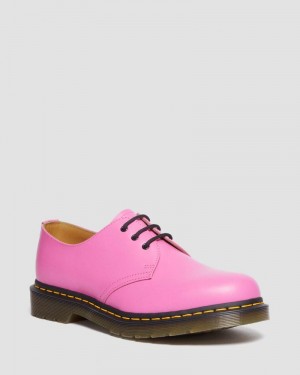 Thrift Pink Dr Martens 1461 Smooth Leather Oxford Shoes (Smooth Leather) Shoes | PI65-A3JU