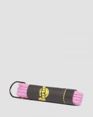 Thrift Pink Dr Martens 55 Inch Round Shoe Laces (8-10 Eye) (Polyester) Shoe Laces | NK89-V4ID