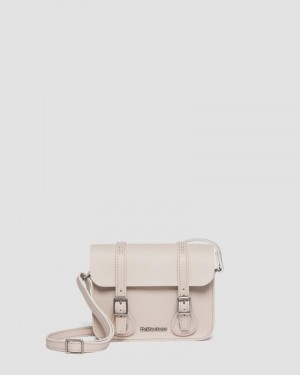 Vintage Taupe Dr Martens 7 Inch Leather Crossbody Bag (Smooth Leather) Bags & Backpacks | AQ95-P5UX