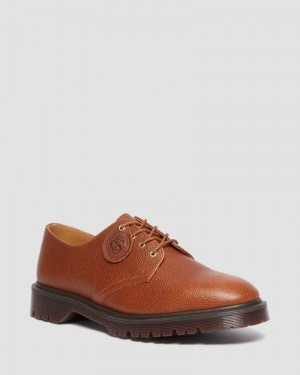 Whiskey Dr Martens Smiths Westminster Leather Dress Shoes (Westminster) Shoes | IR00-Q8WX