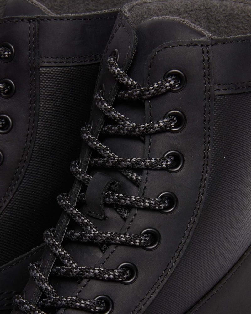 Black Dr Martens 1460 Trinity Wintergrip Waterproof Boots Boots | IW07-D2PX