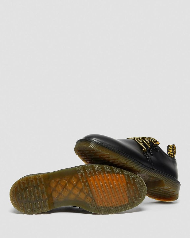 Black Dr Martens 1461 Engineered Garments Leather Oxford Shoes (Smooth Leather) Shoes | IH15-T4NY