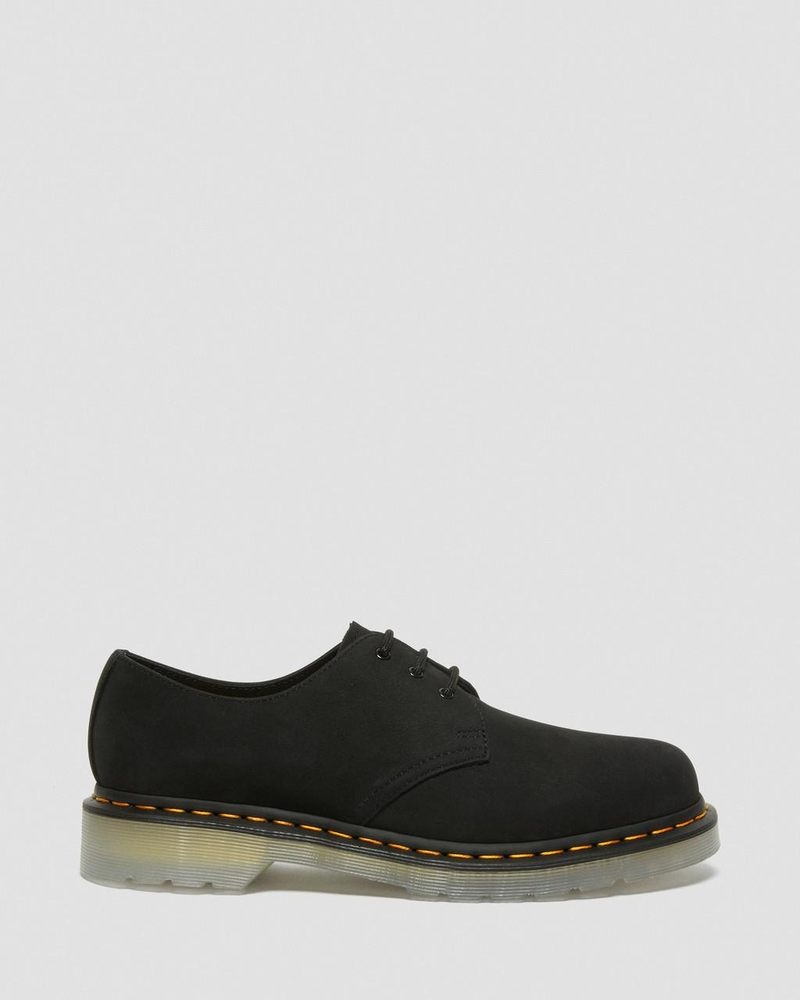 Black Dr Martens 1461 Iced II Buttersoft Leather Oxford Shoes (Buttersoft Wp) Shoes | XX55-M3WK