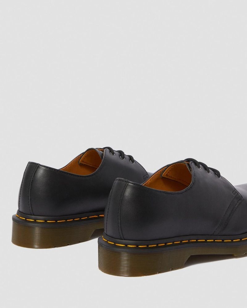 Black Dr Martens 1461 Nappa Leather Oxford Shoes (Nappa Leather) Shoes | RQ64-Z2EJ