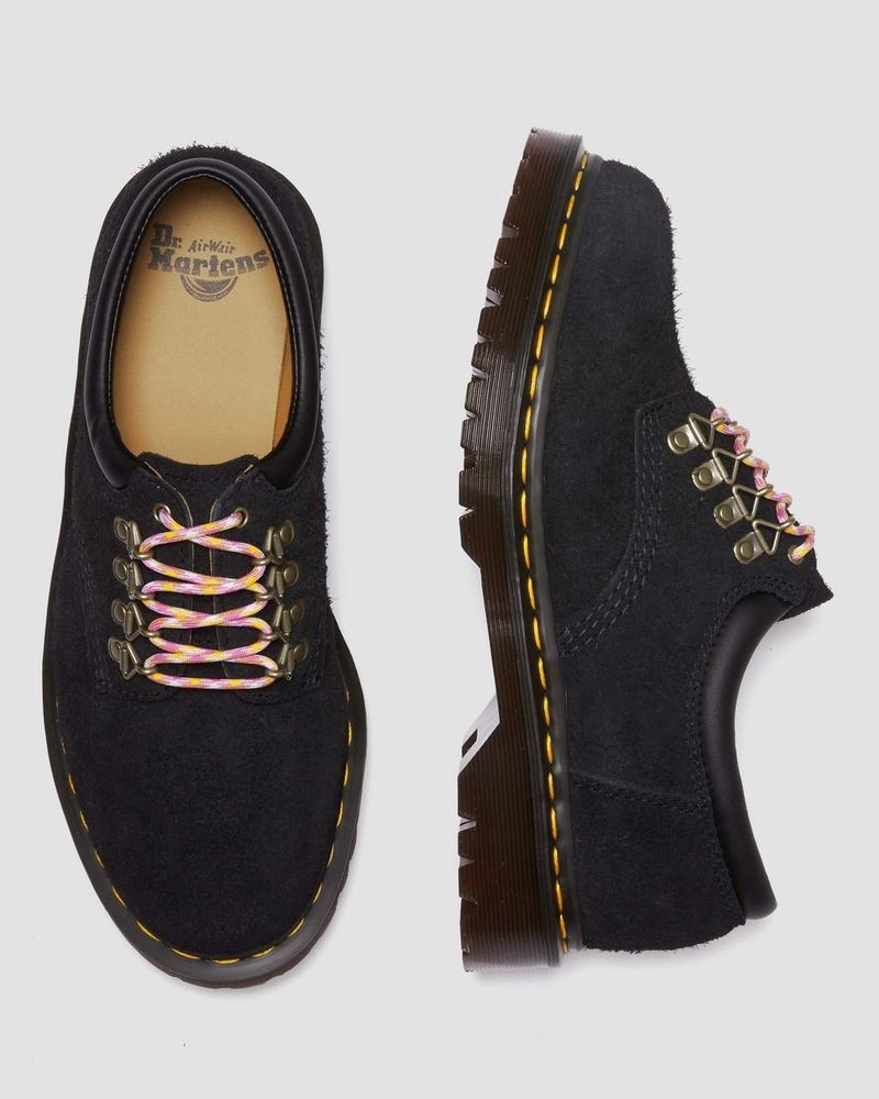 Black Dr Martens 8053 Ben Suede Casual Shoes (Long Napped Suede) Shoes | OE94-A9PQ