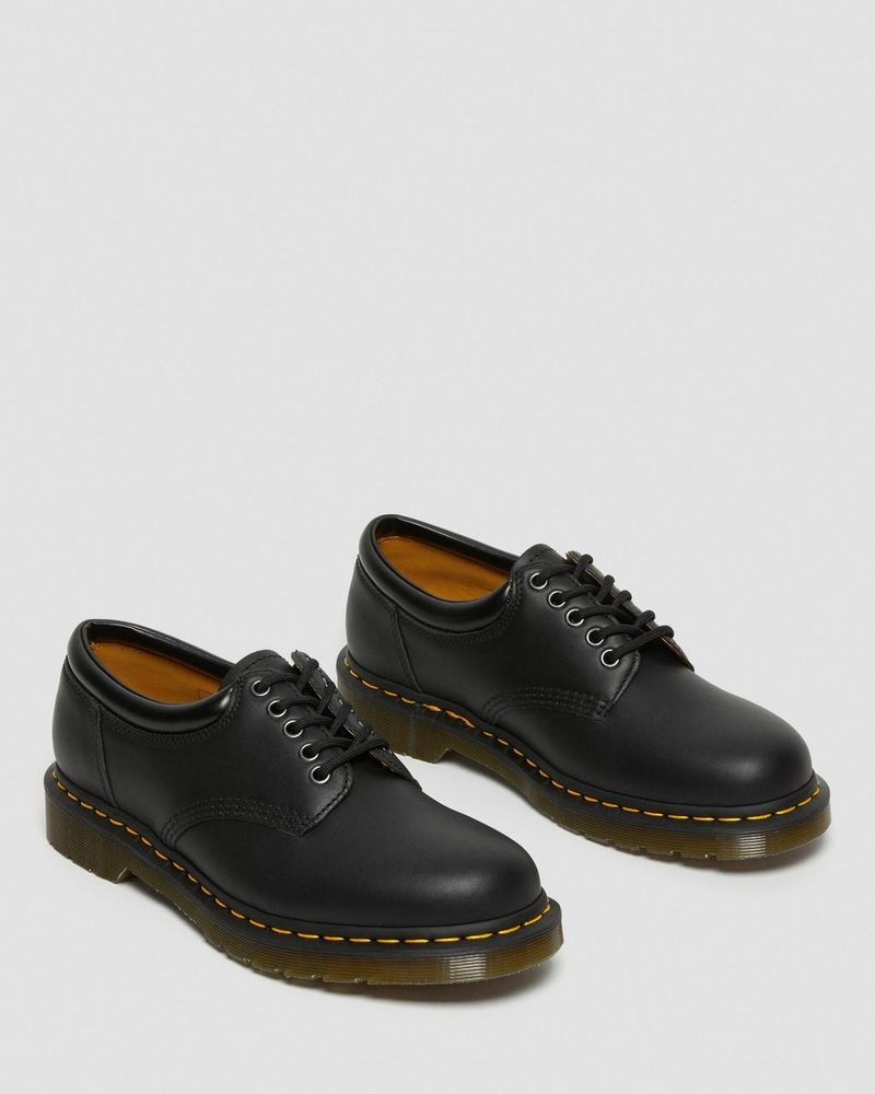 Black Dr Martens 8053 Nappa Leather Casual Shoes (Nappa Leather) Boots | DC49-H8VK