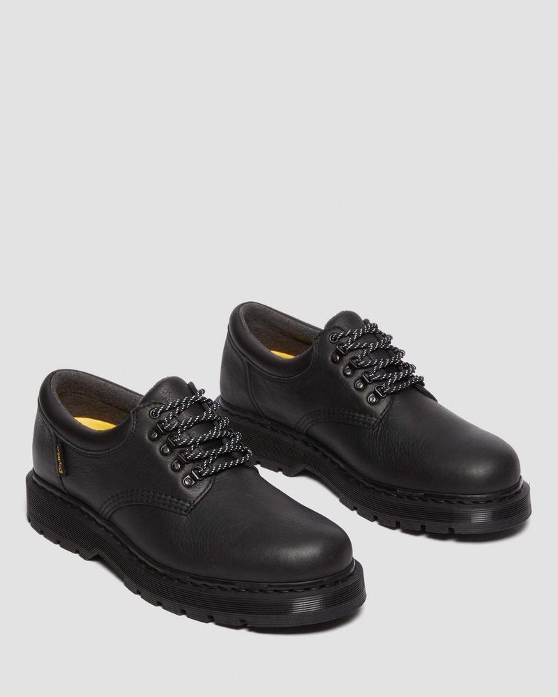 Black Dr Martens 8053 Trinity Waterproof Leather Casual Shoes Shoes | JX79-D3GX