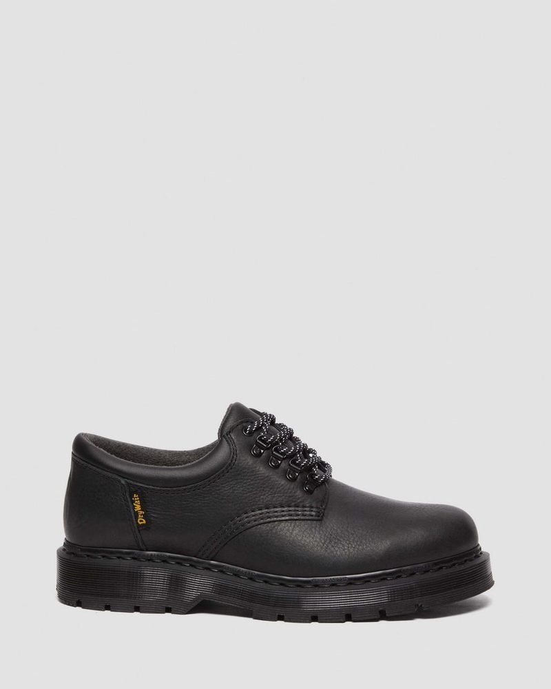 Black Dr Martens 8053 Trinity Waterproof Leather Casual Shoes Shoes | JX79-D3GX