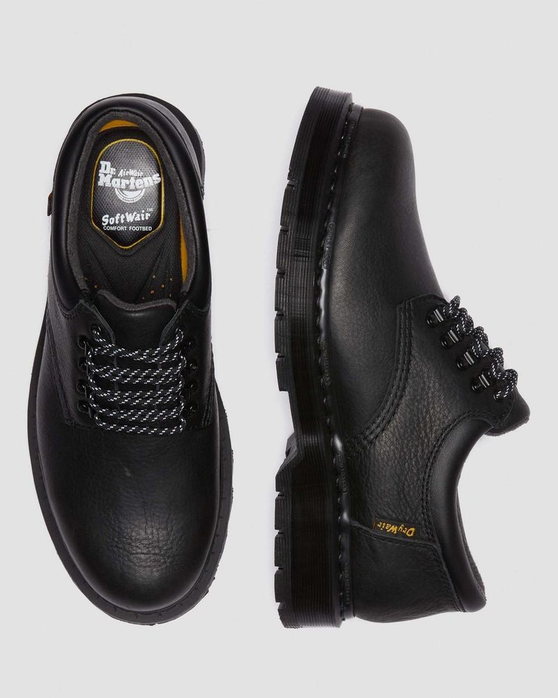 Black Dr Martens 8053 Trinity Waterproof Leather Casual Shoes Shoes | JX79-D3GX