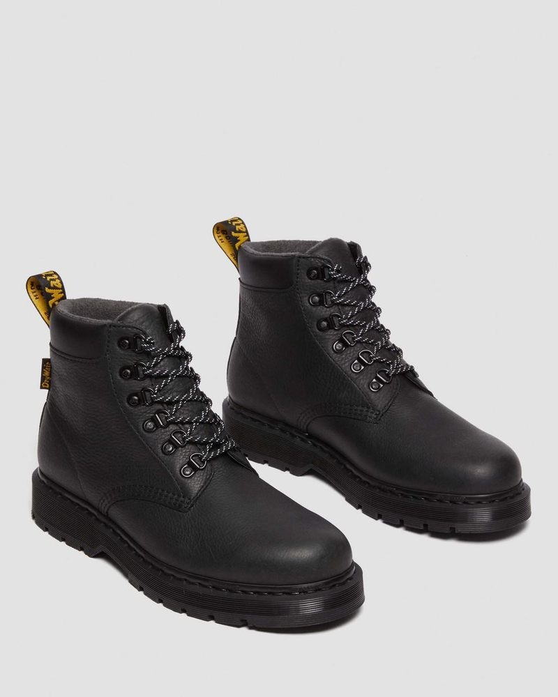 Black Dr Martens 939 Trinity Waterproof Leather Lace Up Boots Boots | QF08-D7UO