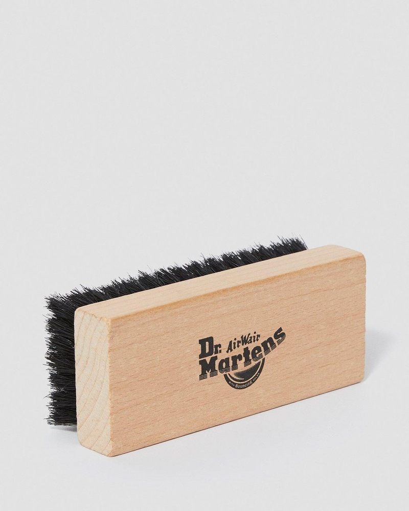 Black Dr Martens Bristle Shoe Brush Shoe Care & Insoles | YB56-R2NP