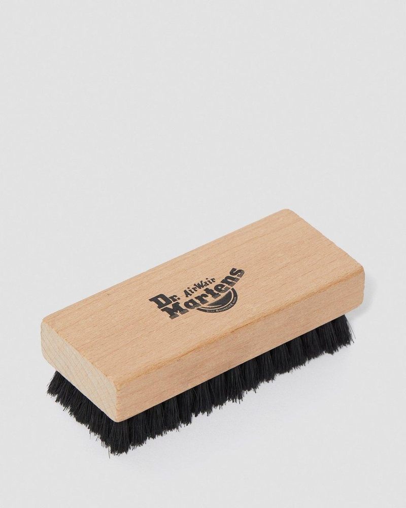 Black Dr Martens Bristle Shoe Brush Shoe Care & Insoles | YB56-R2NP