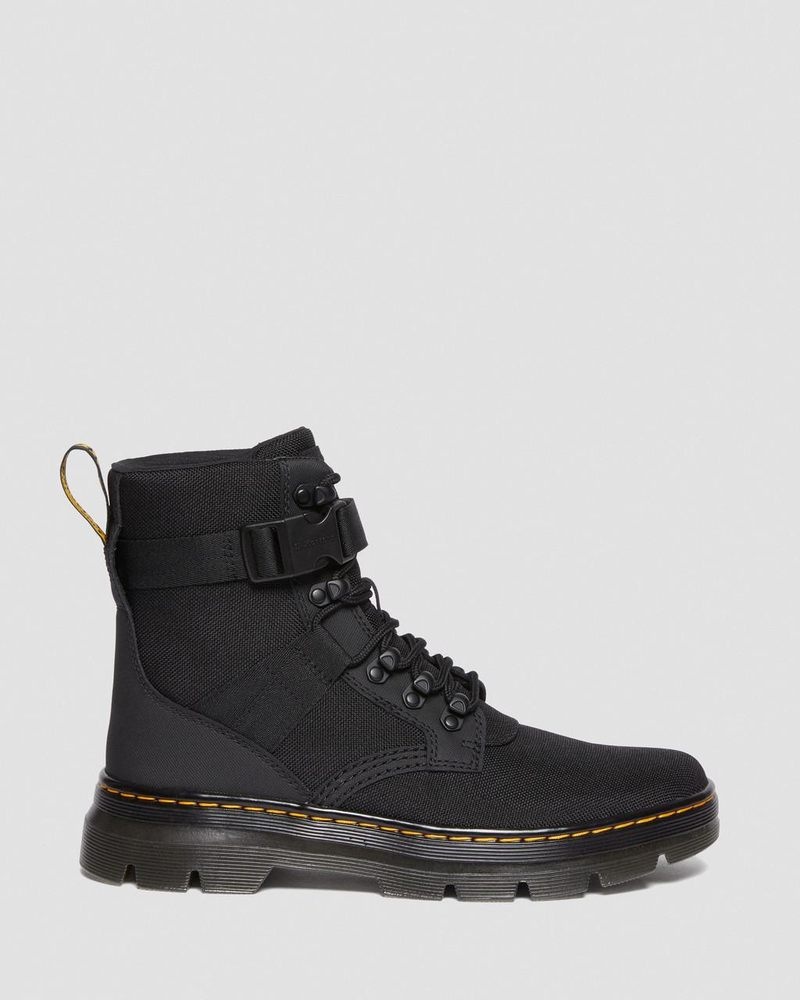 Black Dr Martens Combs Tech II Extra Tough Utility Boots (Ajax+Extra Tough 50/50) Boots | FN55-I9ZJ