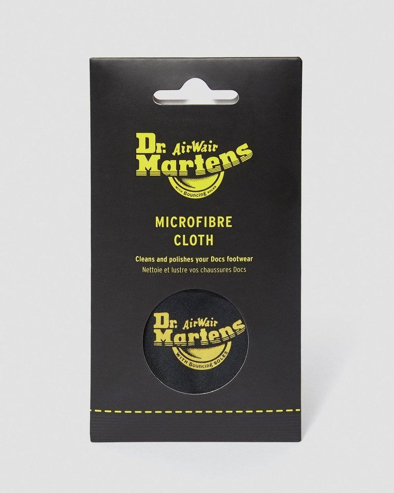 Black Dr Martens Microfiber Shoe Cloth Shoe Care & Insoles | EV95-X0AT