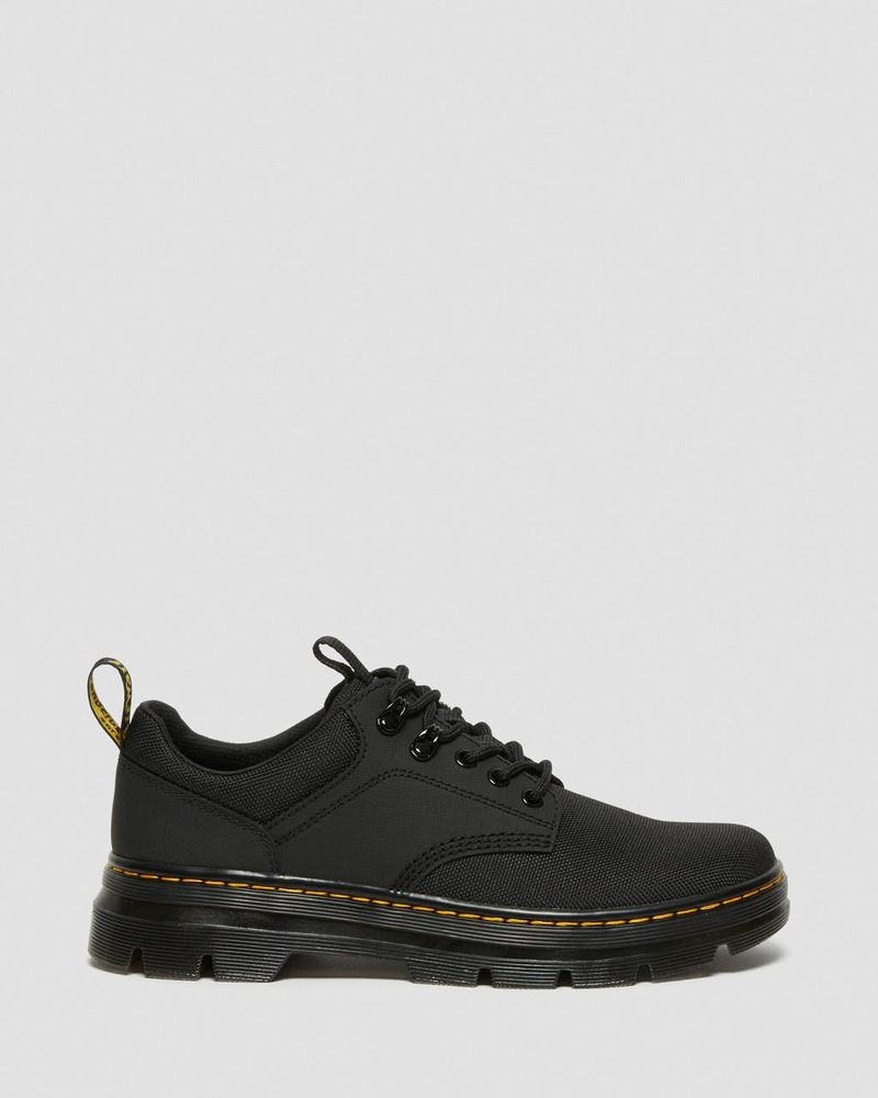 Black Dr Martens Reeder Utility Shoes Boots | RW33-U7OD