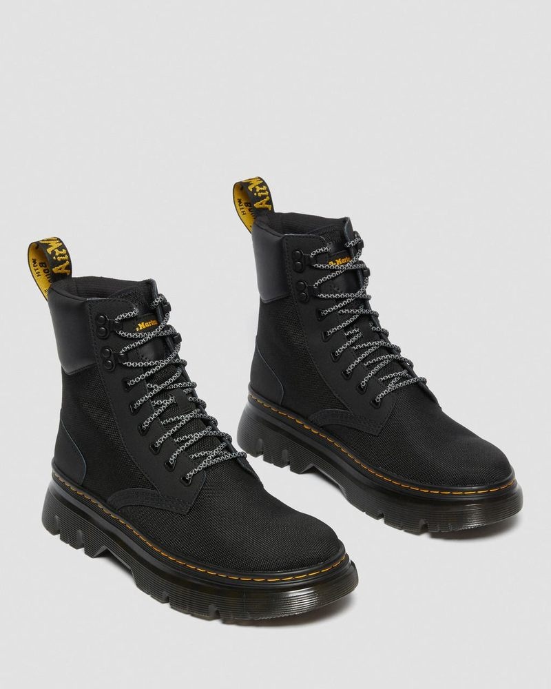 Black Dr Martens Tarik Utility Boots (Ajax+Extra Tough 50/50) Boots | KD01-F6NZ