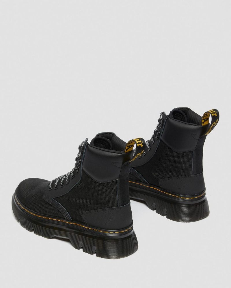 Black Dr Martens Tarik Utility Boots (Ajax+Extra Tough 50/50) Boots | KD01-F6NZ