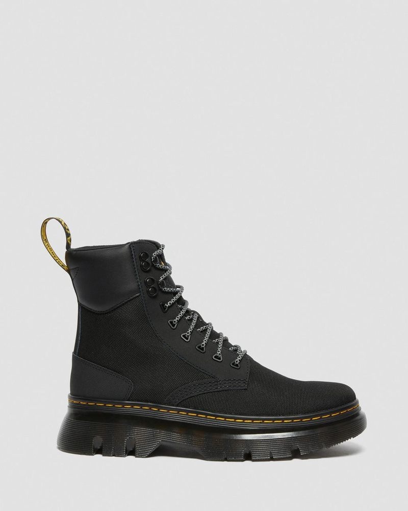 Black Dr Martens Tarik Utility Boots (Ajax+Extra Tough 50/50) Boots | KD01-F6NZ