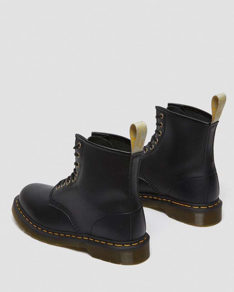 Black Dr Martens Vegan 1460 Felix Lace Up Boots (Felix Rub Off) Boots | RG99-Y3CI