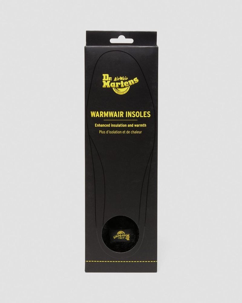 Black Dr Martens Warmwair Shoe Insoles (Lux Faux+Hefty) Shoe Care & Insoles | DP92-R8PB