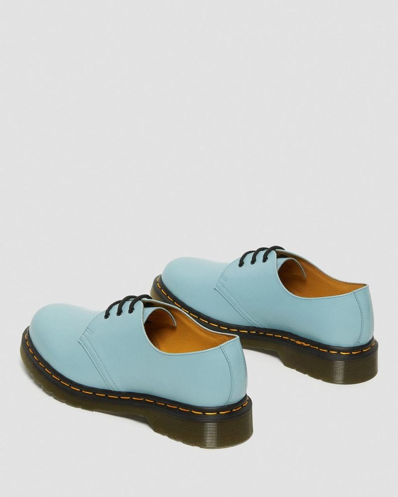 Blue Dr Martens 1461 Smooth Leather Oxford Shoes (Smooth Leather) Shoes | ZC87-B9EP