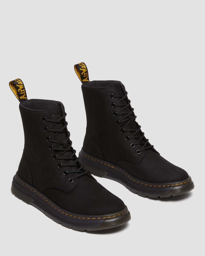 Dr Martens Crewson Nubuck Leather Everyday Boots (Buffbuck) Boots | EQ39-L1VA