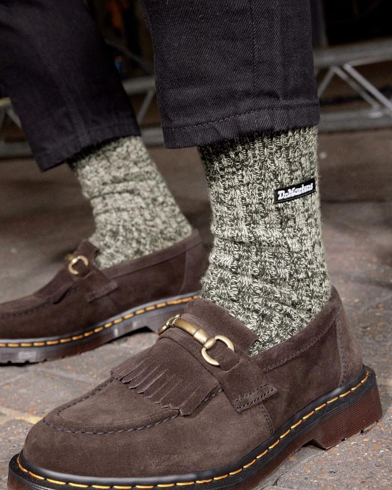 Ecru Dr Martens Merino Organic Cotton Blend Socks (Organic Cotton Blend) Socks | ZD01-V4VO