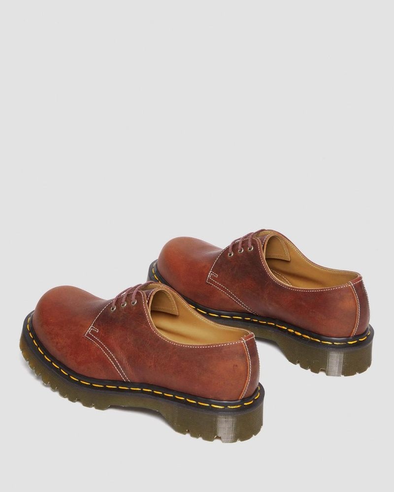 Heritage Tan Dr Martens 1461 Made in England Heritage Leather Oxford Shoes Shoes | MK24-K0NR