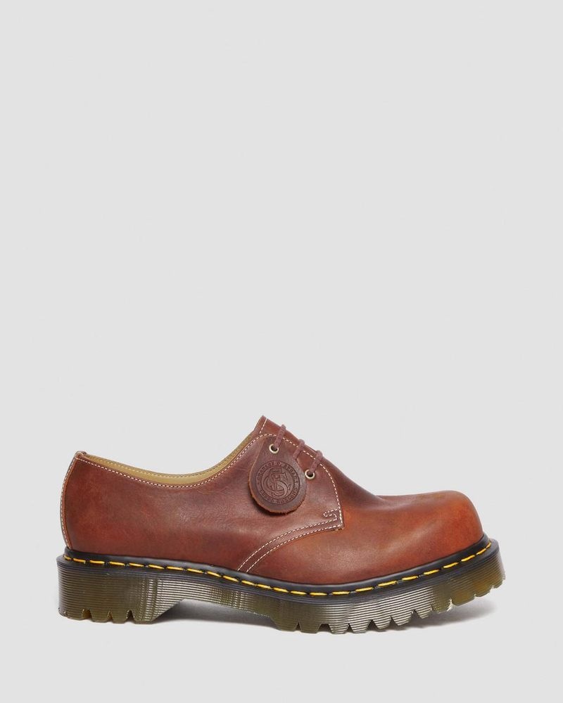 Heritage Tan Dr Martens 1461 Made in England Heritage Leather Oxford Shoes Shoes | MK24-K0NR