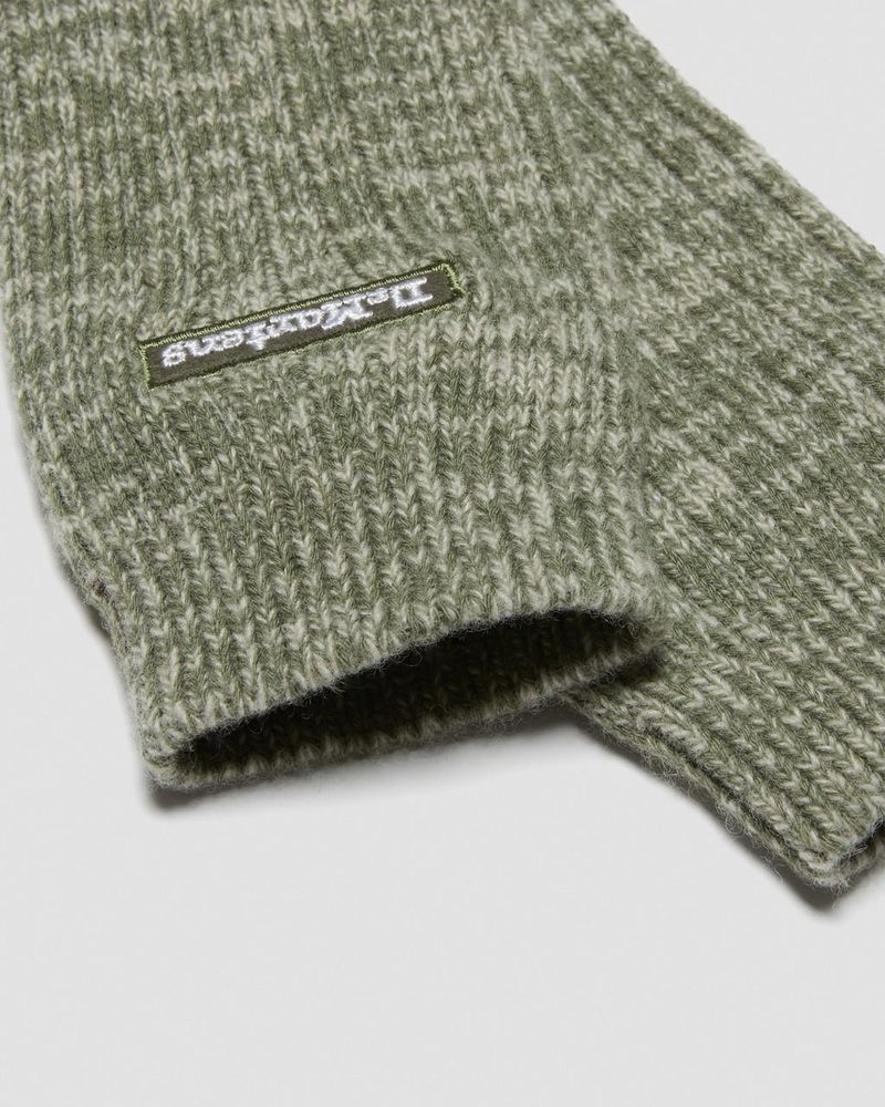 Khaki Dr Martens Merino Organic Cotton Blend Socks (Organic Cotton Blend) Socks | KH32-F5DF