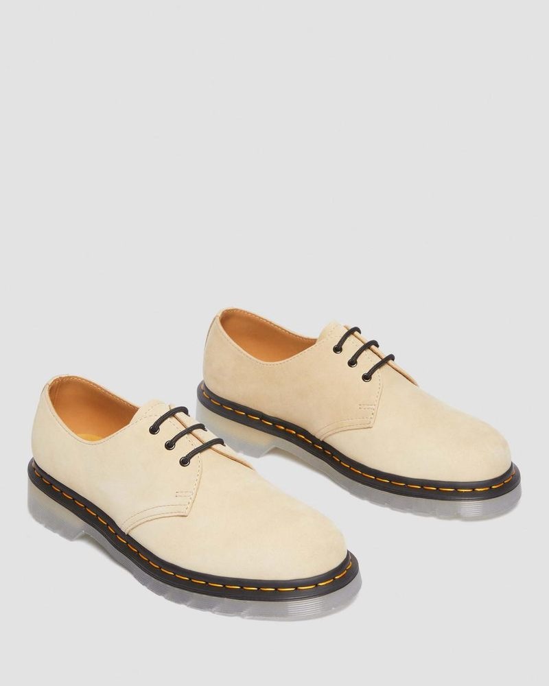 Light Tan Dr Martens 1461 Iced II Buttersoft Leather Oxford Shoes (Buttersoft Wp) Shoes | KA59-G9LP