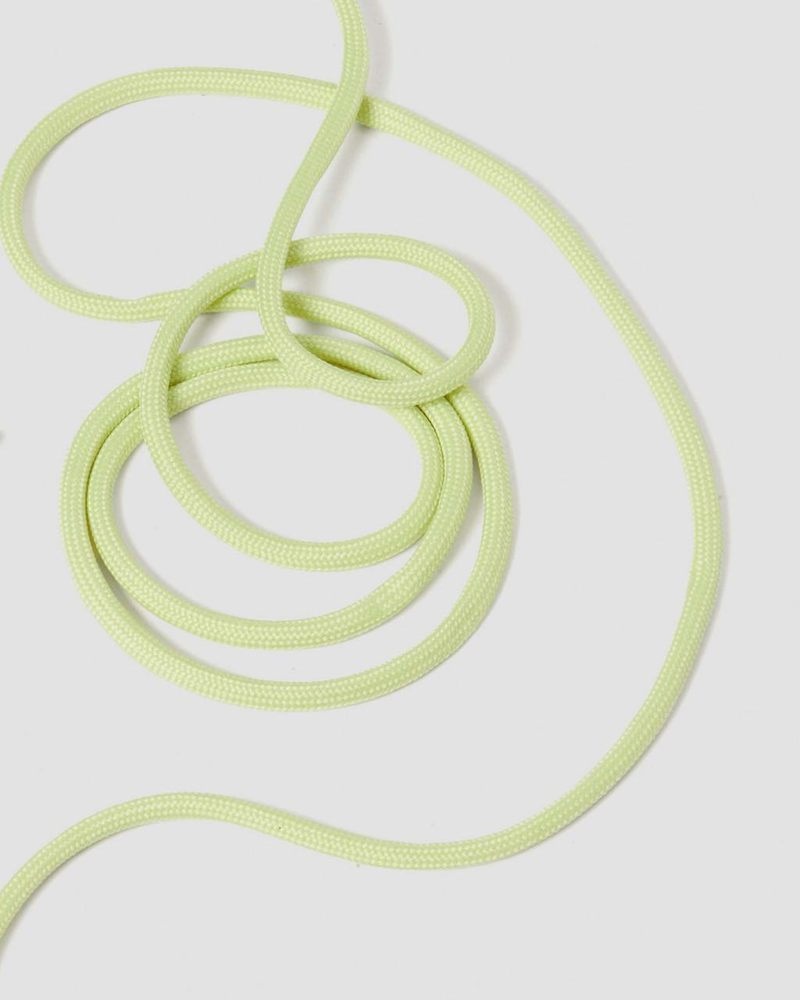 Lime Green Dr Martens 55 Inch Round Shoe Laces (8-10 Eye) (Polyester) Shoe Laces | LS27-D2NS