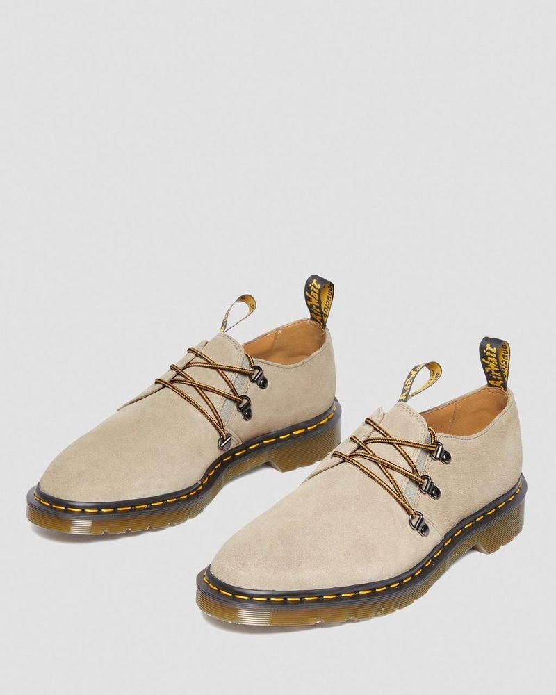 Milkshake Dr Martens 1461 Engineered Garments Suede Oxford Shoes (Suede) Shoes | VY42-S0RY