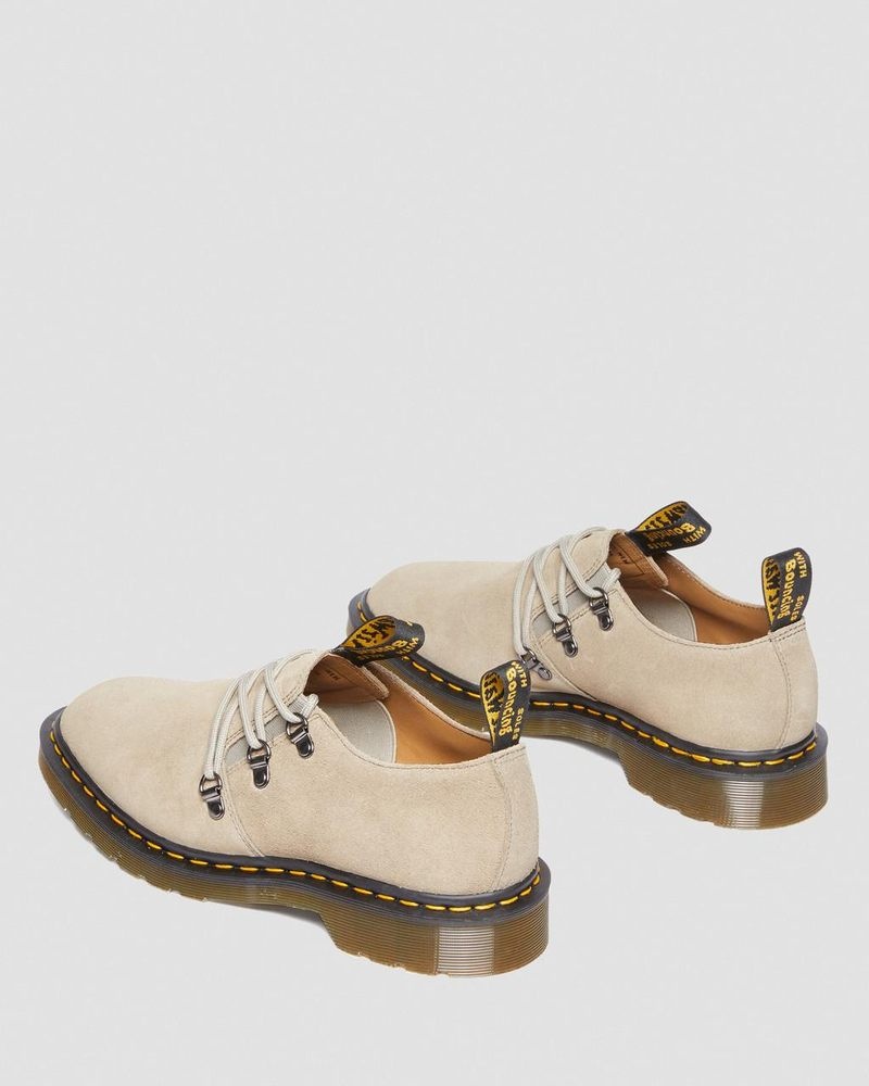 Milkshake Dr Martens 1461 Engineered Garments Suede Oxford Shoes (Suede) Shoes | VY42-S0RY