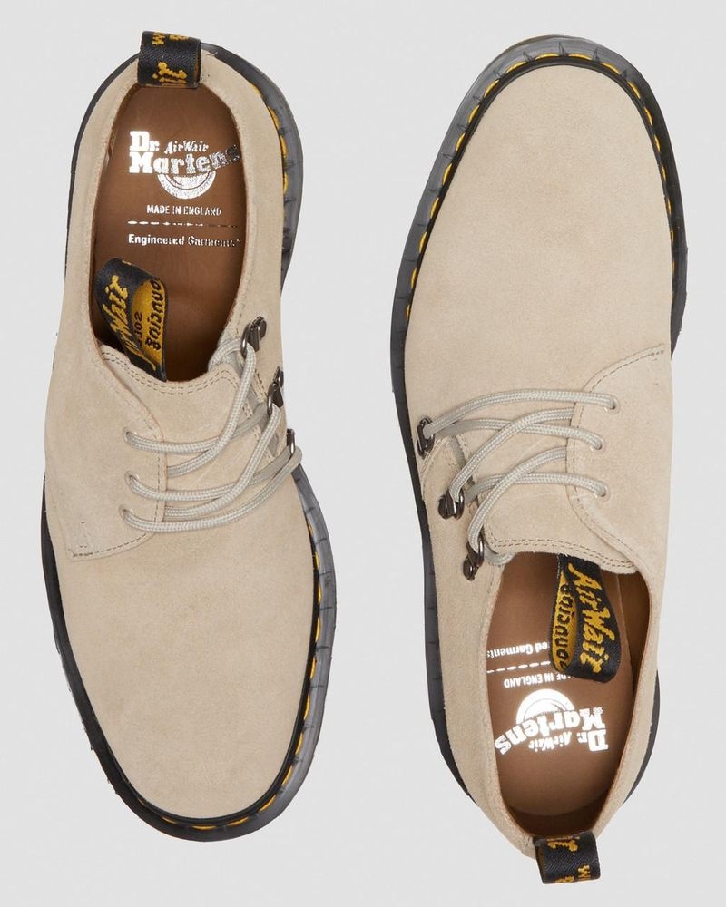 Milkshake Dr Martens 1461 Engineered Garments Suede Oxford Shoes (Suede) Shoes | VY42-S0RY