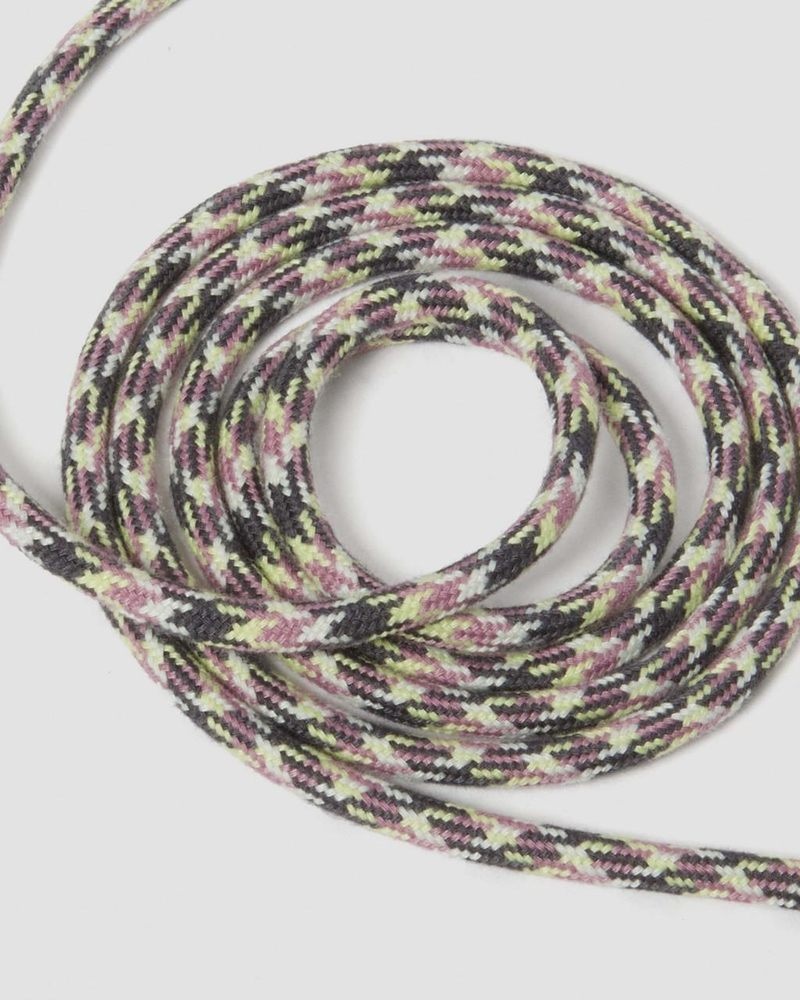 Muted Purple Dr Martens 55 Inch Round Jungle Shoe Lace (8-10 Eye) (Polyester) Shoe Laces | KQ38-E3JH