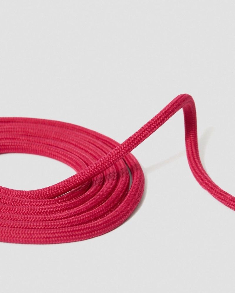 Pink Dr Martens 55 Inch Round Shoe Laces (8-10 Eye) (Polyester) Shoe Laces | RX99-H5EW