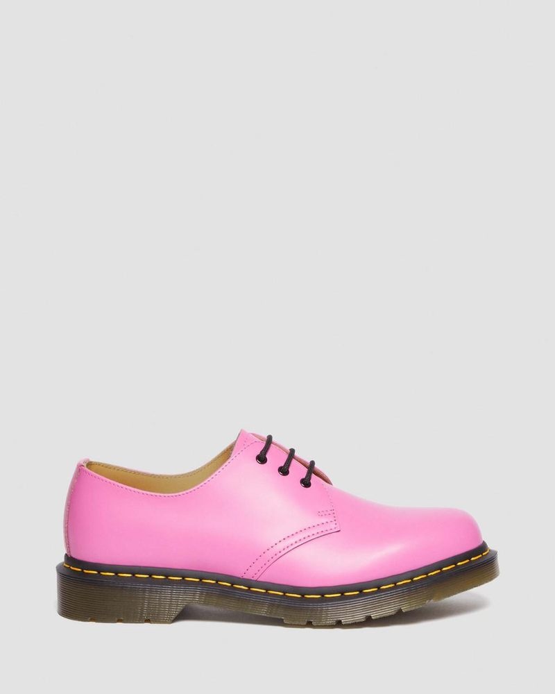 Thrift Pink Dr Martens 1461 Smooth Leather Oxford Shoes (Smooth Leather) Shoes | PI65-A3JU