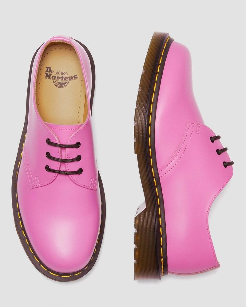 Thrift Pink Dr Martens 1461 Smooth Leather Oxford Shoes (Smooth Leather) Shoes | PI65-A3JU