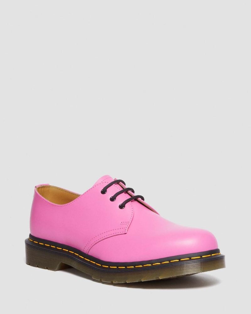 Thrift Pink Dr Martens 1461 Smooth Leather Oxford Shoes (Smooth Leather) Shoes | HE21-L3EQ