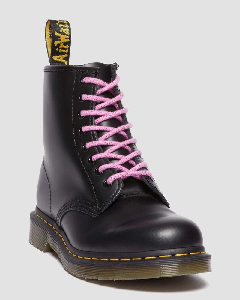 Thrift Pink Dr Martens 55 Inch Round Shoe Laces (8-10 Eye) (Polyester) Shoe Laces | NK89-V4ID